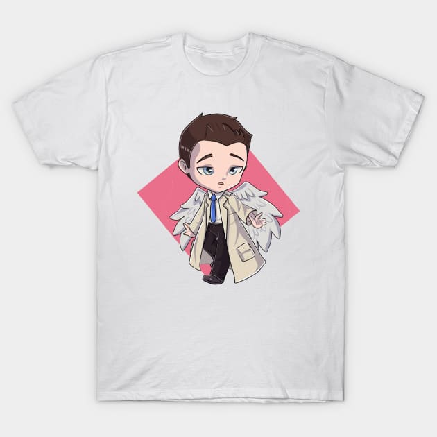 castiel T-Shirt by tizy